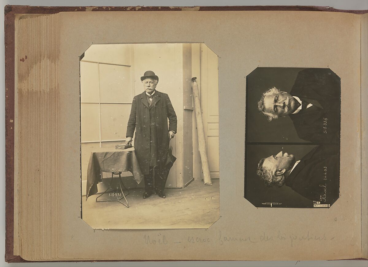 [Album of Paris Crime Scenes], Attributed to Alphonse Bertillon (French, 1853–1914), Gelatin silver prints