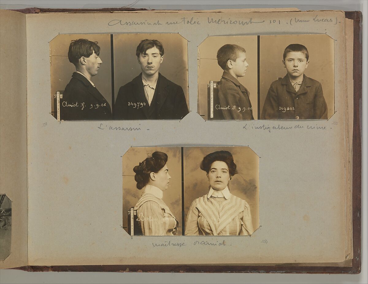 [Album of Paris Crime Scenes], Attributed to Alphonse Bertillon (French, 1853–1914), Gelatin silver prints