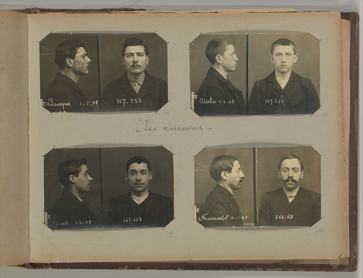 [Album of Paris Crime Scenes], Attributed to Alphonse Bertillon (French, 1853–1914), Gelatin silver prints