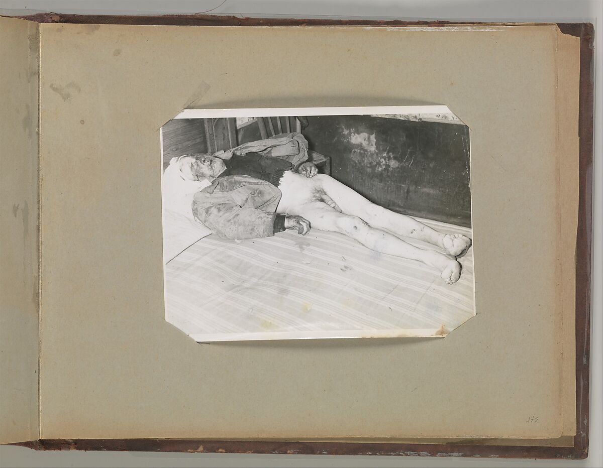 [Album of Paris Crime Scenes], Attributed to Alphonse Bertillon (French, 1853–1914), Gelatin silver prints