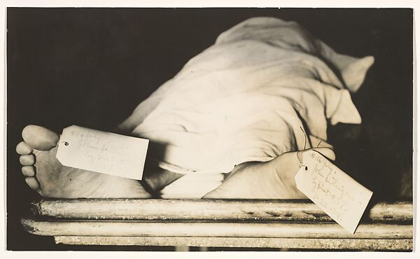 [John Dillinger's Feet, Chicago Morgue], Unknown (American), Gelatin silver print 