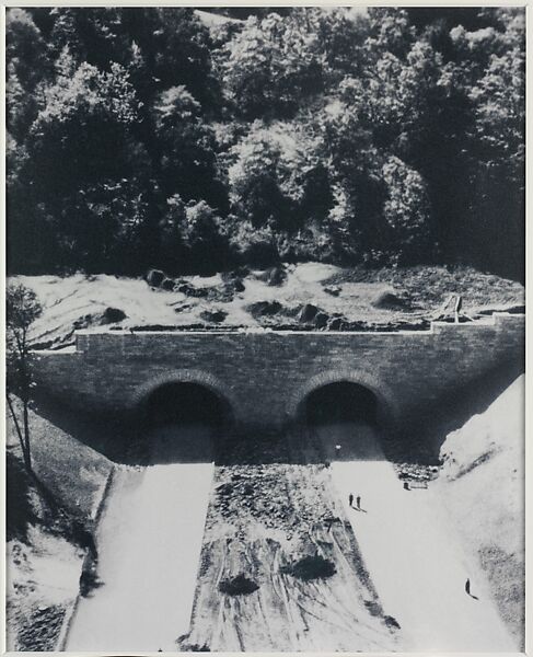 West Rock Tunnel, Robert Gober (American, born Wallingford, Connecticut, 1954), Gelatin silver print 