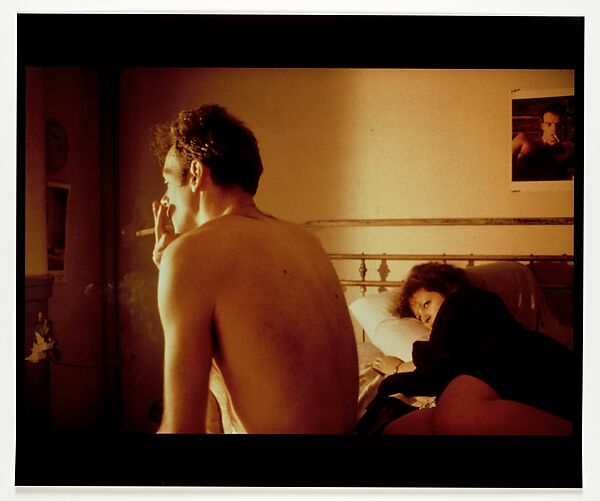 Nan and Brian in Bed, NYC, Nan Goldin  American, Silver dye bleach print