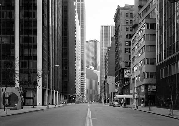 Water Street, Financial District, New York, Thomas Struth (German, born Geldern, 1954), Gelatin silver print 