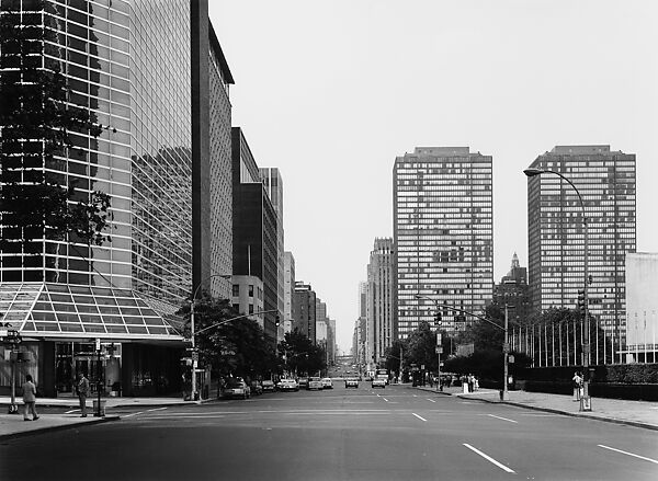 United Nations Plaza, Midtown East, New York, Thomas Struth (German, born Geldern, 1954), Gelatin silver print 