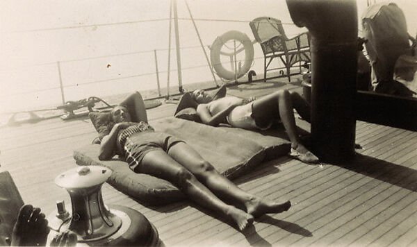 [88 Snapshots of South Seas Trip: Cressida Details, Portraits, Landscapes], Walker Evans (American, St. Louis, Missouri 1903–1975 New Haven, Connecticut), Gelatin silver print