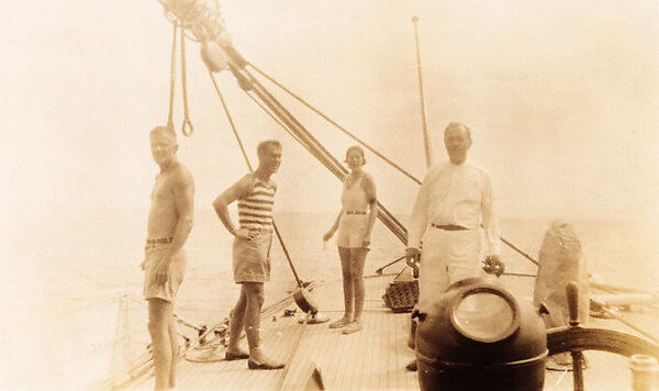 [88 Snapshots of South Seas Trip: Cressida Details, Portraits, Landscapes], Walker Evans (American, St. Louis, Missouri 1903–1975 New Haven, Connecticut), Gelatin silver print