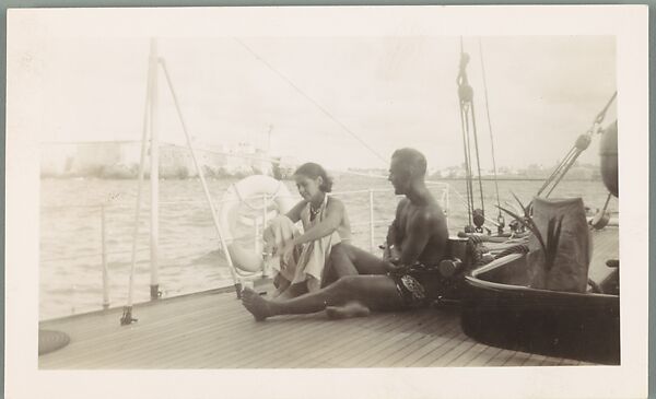[88 Snapshots of South Seas Trip: Cressida Details, Portraits, Landscapes], Walker Evans (American, St. Louis, Missouri 1903–1975 New Haven, Connecticut), Gelatin silver print