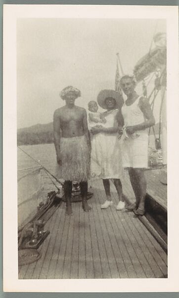 [88 Snapshots of South Seas Trip: Cressida Details, Portraits, Landscapes], Walker Evans (American, St. Louis, Missouri 1903–1975 New Haven, Connecticut), Gelatin silver print