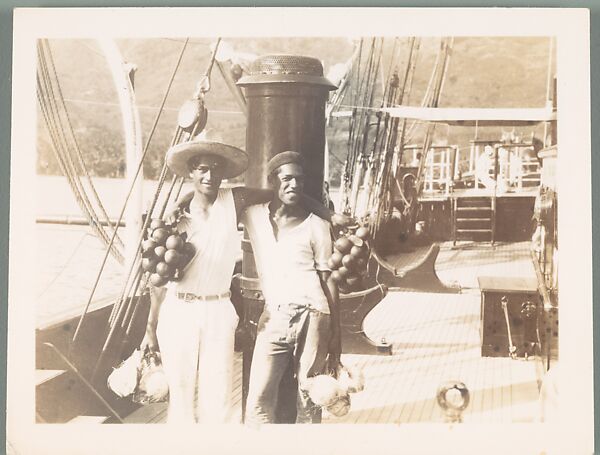 [88 Snapshots of South Seas Trip: Cressida Details, Portraits, Landscapes], Walker Evans (American, St. Louis, Missouri 1903–1975 New Haven, Connecticut), Gelatin silver print