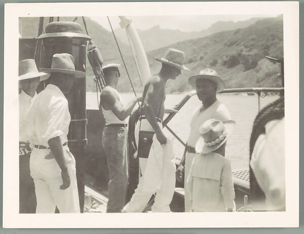 [88 Snapshots of South Seas Trip: Cressida Details, Portraits, Landscapes], Walker Evans (American, St. Louis, Missouri 1903–1975 New Haven, Connecticut), Gelatin silver print