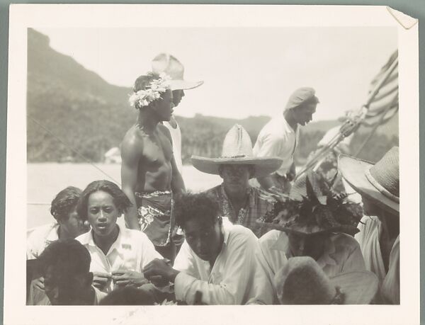 [88 Snapshots of South Seas Trip: Cressida Details, Portraits, Landscapes], Walker Evans (American, St. Louis, Missouri 1903–1975 New Haven, Connecticut), Gelatin silver print
