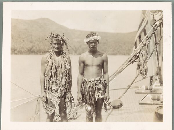 [88 Snapshots of South Seas Trip: Cressida Details, Portraits, Landscapes], Walker Evans (American, St. Louis, Missouri 1903–1975 New Haven, Connecticut), Gelatin silver print