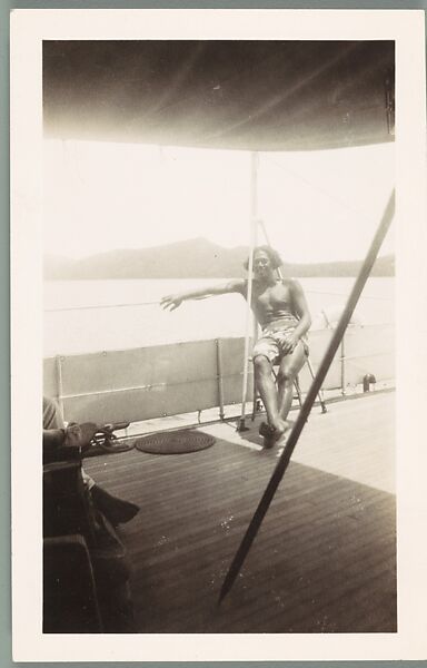 [88 Snapshots of South Seas Trip: Cressida Details, Portraits, Landscapes], Walker Evans (American, St. Louis, Missouri 1903–1975 New Haven, Connecticut), Gelatin silver print