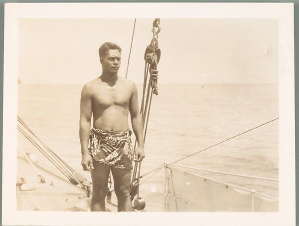 [88 Snapshots of South Seas Trip: Cressida Details, Portraits, Landscapes], Walker Evans (American, St. Louis, Missouri 1903–1975 New Haven, Connecticut), Gelatin silver print