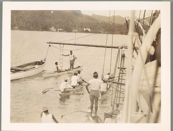 [88 Snapshots of South Seas Trip: Cressida Details, Portraits, Landscapes], Walker Evans (American, St. Louis, Missouri 1903–1975 New Haven, Connecticut), Gelatin silver print