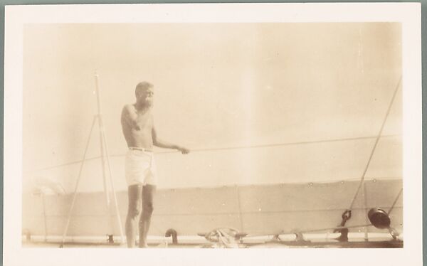 [88 Snapshots of South Seas Trip: Cressida Details, Portraits, Landscapes], Walker Evans (American, St. Louis, Missouri 1903–1975 New Haven, Connecticut), Gelatin silver print