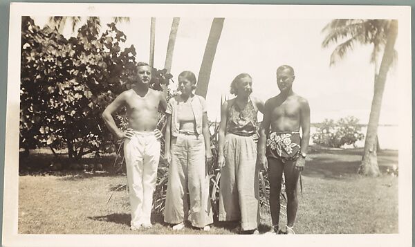 [88 Snapshots of South Seas Trip: Cressida Details, Portraits, Landscapes], Walker Evans (American, St. Louis, Missouri 1903–1975 New Haven, Connecticut), Gelatin silver print