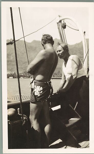 [88 Snapshots of South Seas Trip: Cressida Details, Portraits, Landscapes], Walker Evans (American, St. Louis, Missouri 1903–1975 New Haven, Connecticut), Gelatin silver print