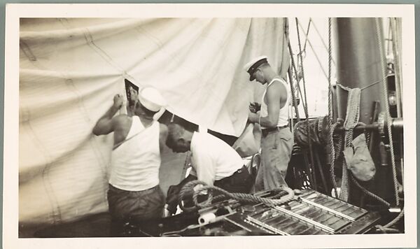 [88 Snapshots of South Seas Trip: Cressida Details, Portraits, Landscapes], Walker Evans (American, St. Louis, Missouri 1903–1975 New Haven, Connecticut), Gelatin silver print