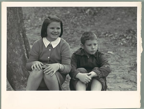 [Eleven Portraits of Young Girl and Boy on Lawn: "Alexander"], Walker Evans (American, St. Louis, Missouri 1903–1975 New Haven, Connecticut), Gelatin silver print