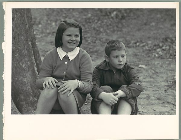 [Eleven Portraits of Young Girl and Boy on Lawn: "Alexander"], Walker Evans (American, St. Louis, Missouri 1903–1975 New Haven, Connecticut), Gelatin silver print