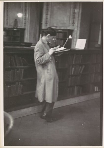 [Reader, New York Public Library, for Vogue Article "The Private Lives of Public Books"], Walker Evans (American, St. Louis, Missouri 1903–1975 New Haven, Connecticut), Gelatin silver print 
