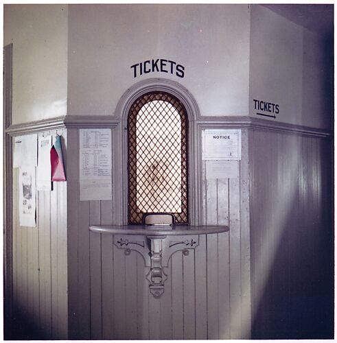 [Two Prints of Ticket Window, Kingston, Rhode Island, For Fortune Article: 