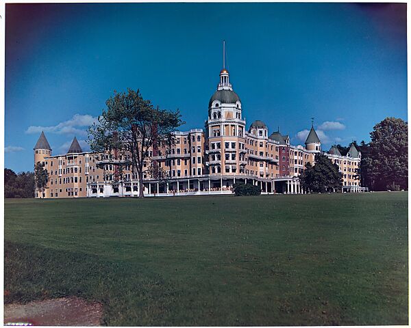 [Two Prints of Massachusetts Resort Hotel, For Fortune Article "Summer North of Boston"], Walker Evans (American, St. Louis, Missouri 1903–1975 New Haven, Connecticut), Dye transfer print