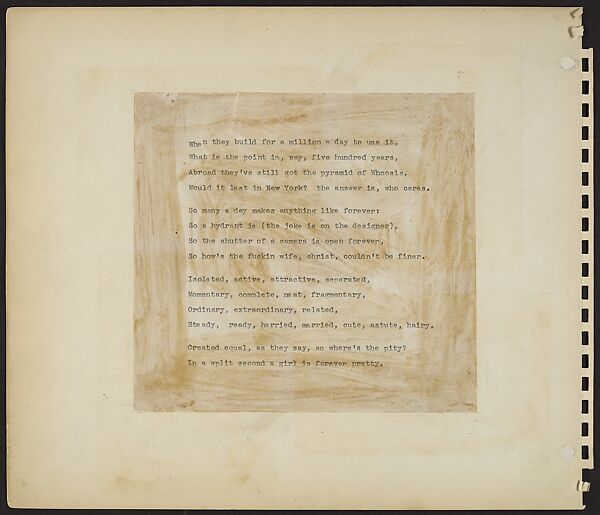 [Pedestrians, New York City], Rudy Burckhardt (American (born Switzerland), Basel 1914–1999 Searsmont, Maine), Gelatin silver print