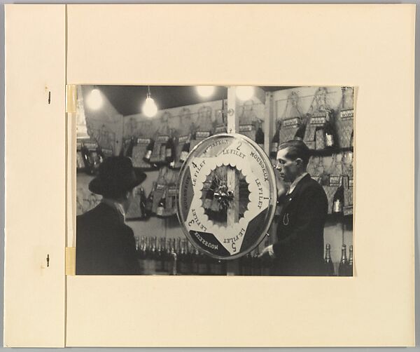 [Mousseux LeFiler Wheel, Paris], Ilse Bing (German, 1899–1998), Gelatin silver print 