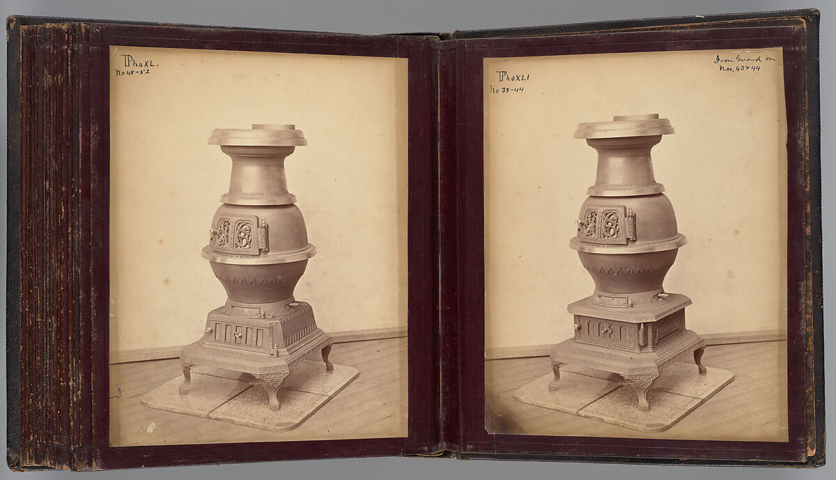 [Rock Island Stove Company Catalogue], Unknown (American), Albumen silver print