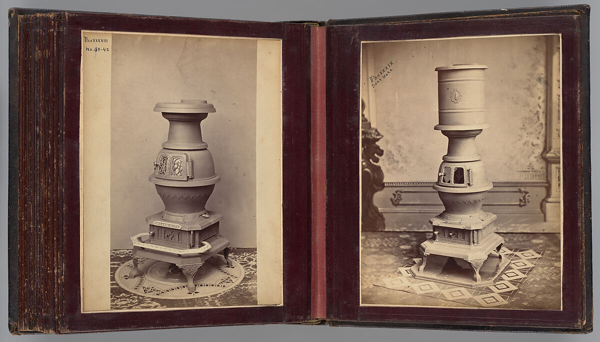 [Rock Island Stove Company Catalogue], Unknown (American), Albumen silver print