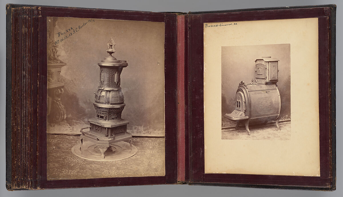 [Rock Island Stove Company Catalogue], Unknown (American), Albumen silver print