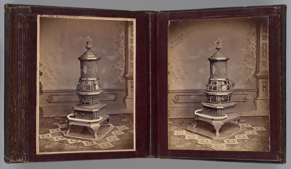 [Rock Island Stove Company Catalogue], Unknown (American), Albumen silver print