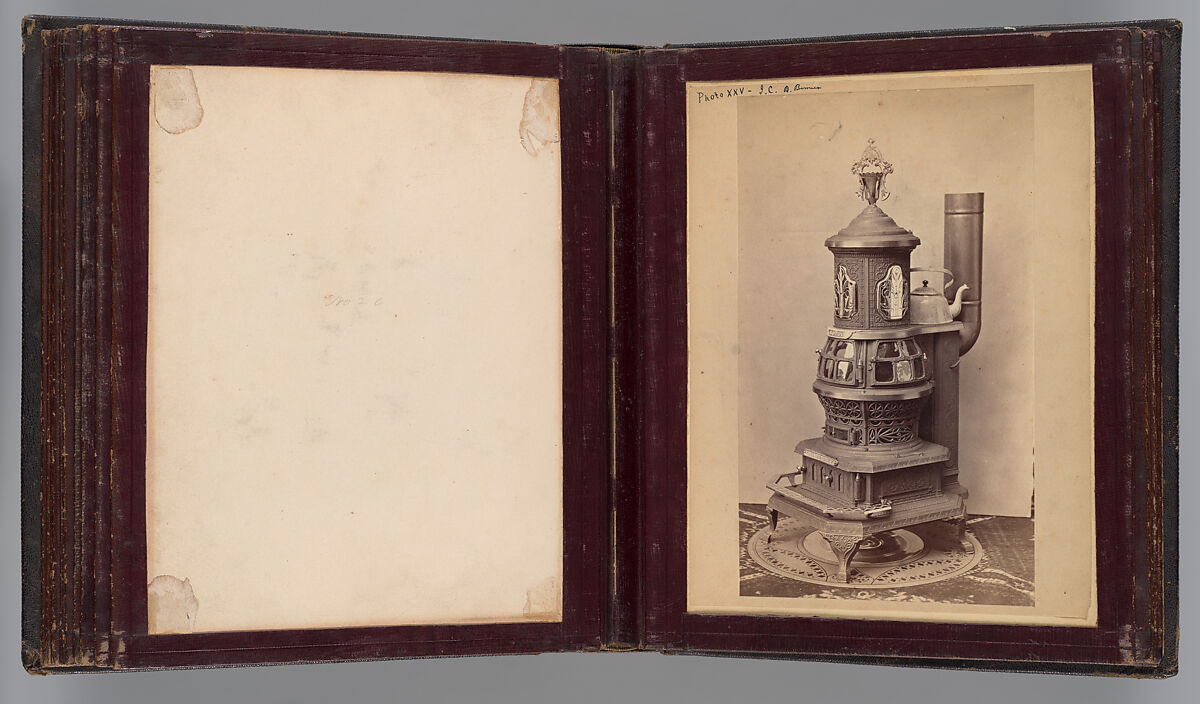 [Rock Island Stove Company Catalogue], Unknown (American), Albumen silver print