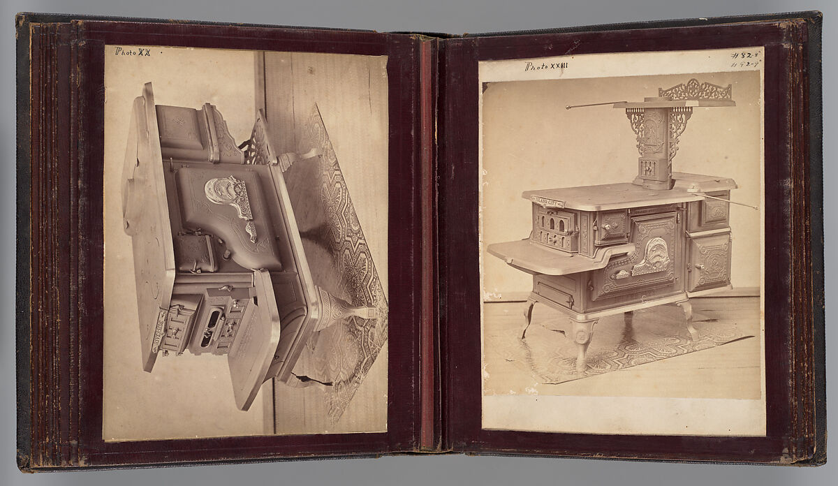 [Rock Island Stove Company Catalogue], Unknown (American), Albumen silver print