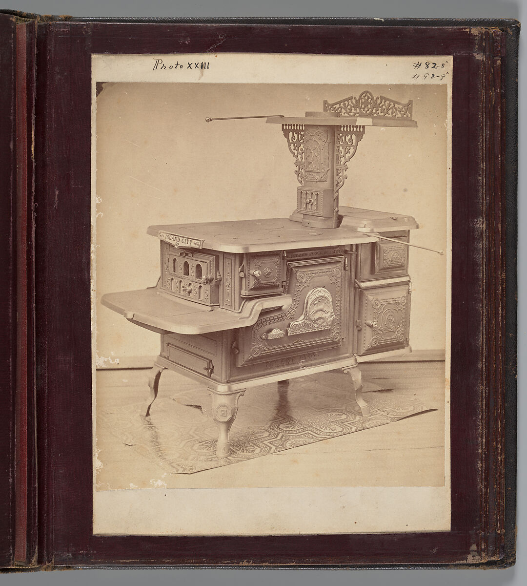 [Rock Island Stove Company Catalogue], Unknown (American), Albumen silver print