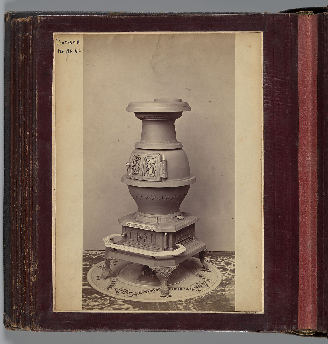 [Rock Island Stove Company Catalogue], Unknown (American), Albumen silver print