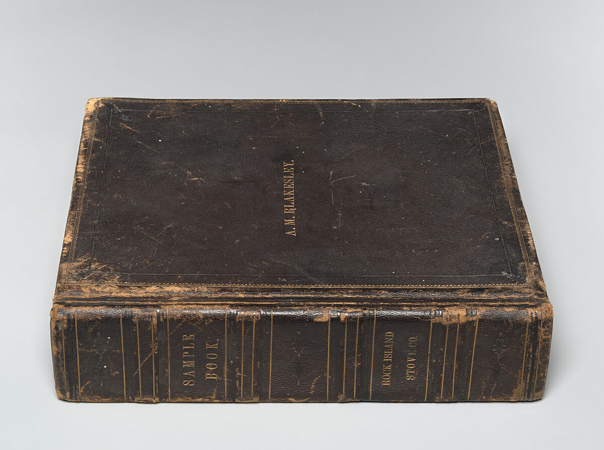 [Rock Island Stove Company Catalogue], Unknown (American), Albumen silver print