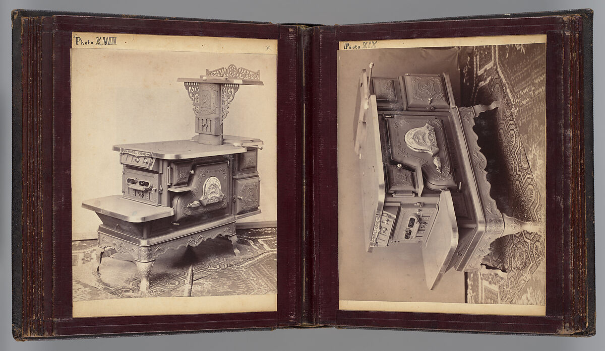 [Rock Island Stove Company Catalogue], Unknown (American), Albumen silver print
