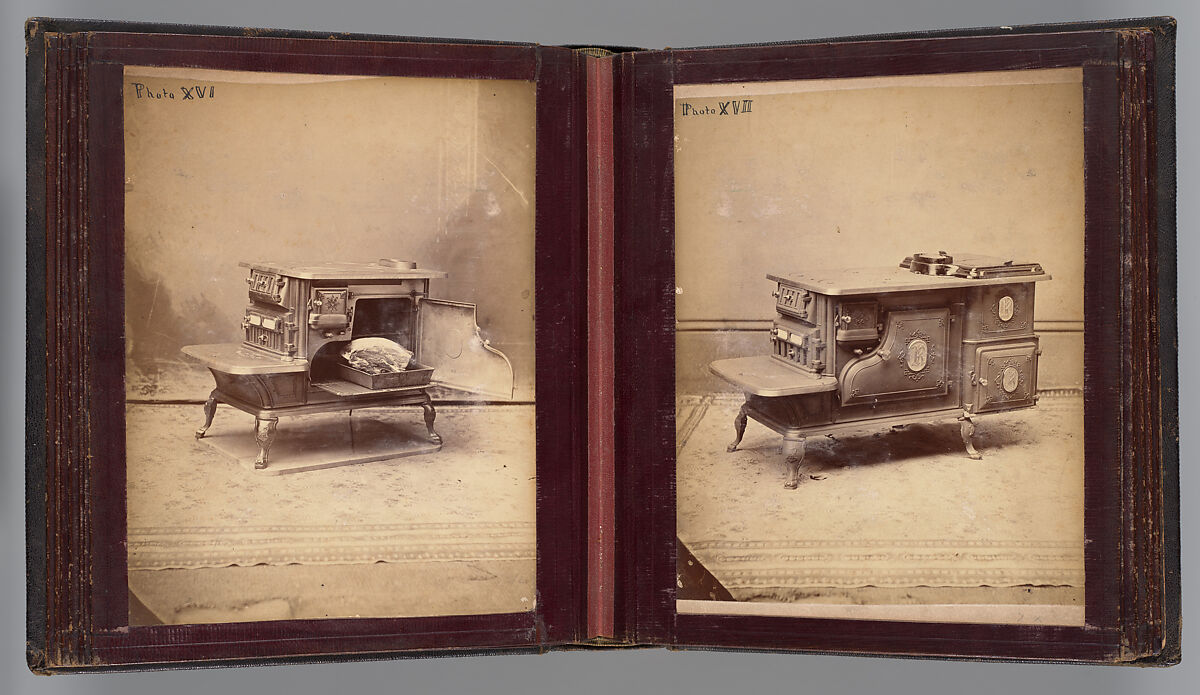 [Rock Island Stove Company Catalogue], Unknown (American), Albumen silver print