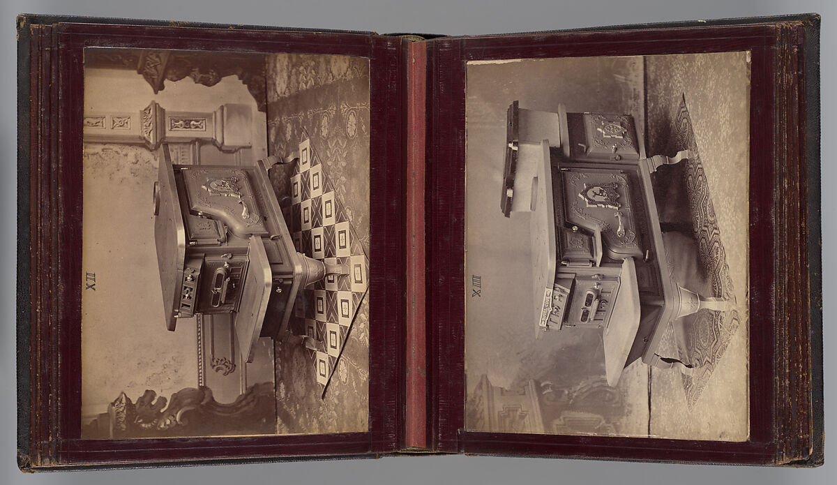 [Rock Island Stove Company Catalogue], Unknown (American), Albumen silver print