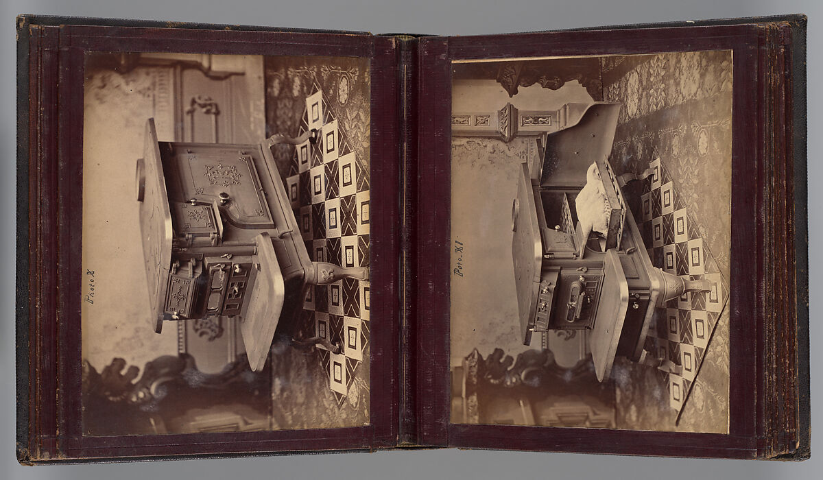 [Rock Island Stove Company Catalogue], Unknown (American), Albumen silver print