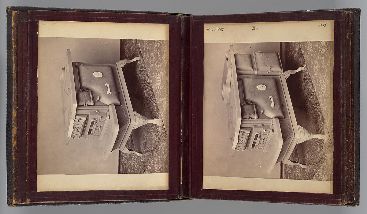 [Rock Island Stove Company Catalogue], Unknown (American), Albumen silver print