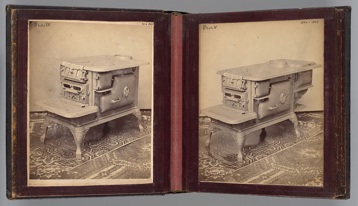 [Rock Island Stove Company Catalogue], Unknown (American), Albumen silver print