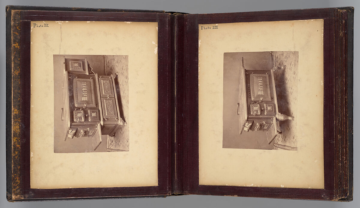 [Rock Island Stove Company Catalogue], Unknown (American), Albumen silver print