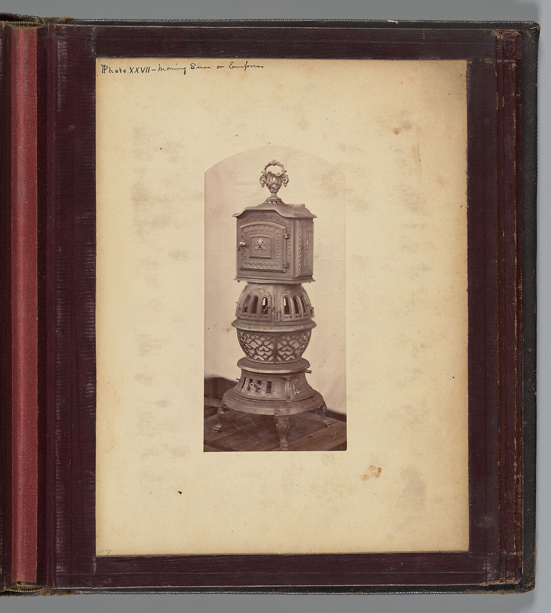 [Rock Island Stove Company Catalogue], Unknown (American), Albumen silver print