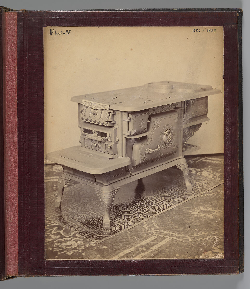 [Rock Island Stove Company Catalogue], Unknown (American), Albumen silver print