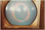 [Three Studies of a Television Set: Total Eclipse of Sun], Mary K. Nickerson (American, active 1970s), Chromogenic prints